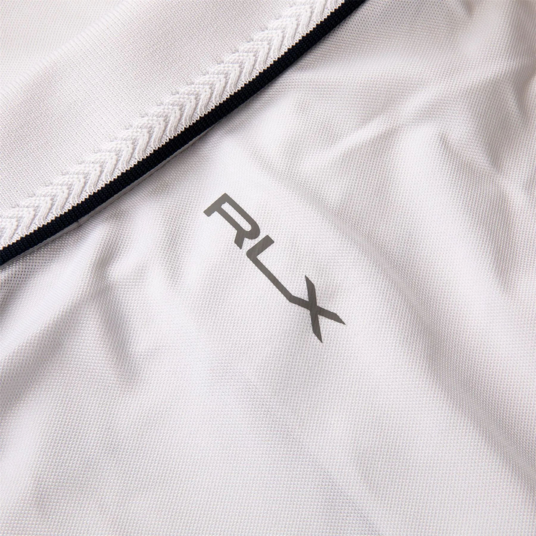 Tailored Fit Performance Polo Shirt Ceramic White/Refined Navy - SS24
