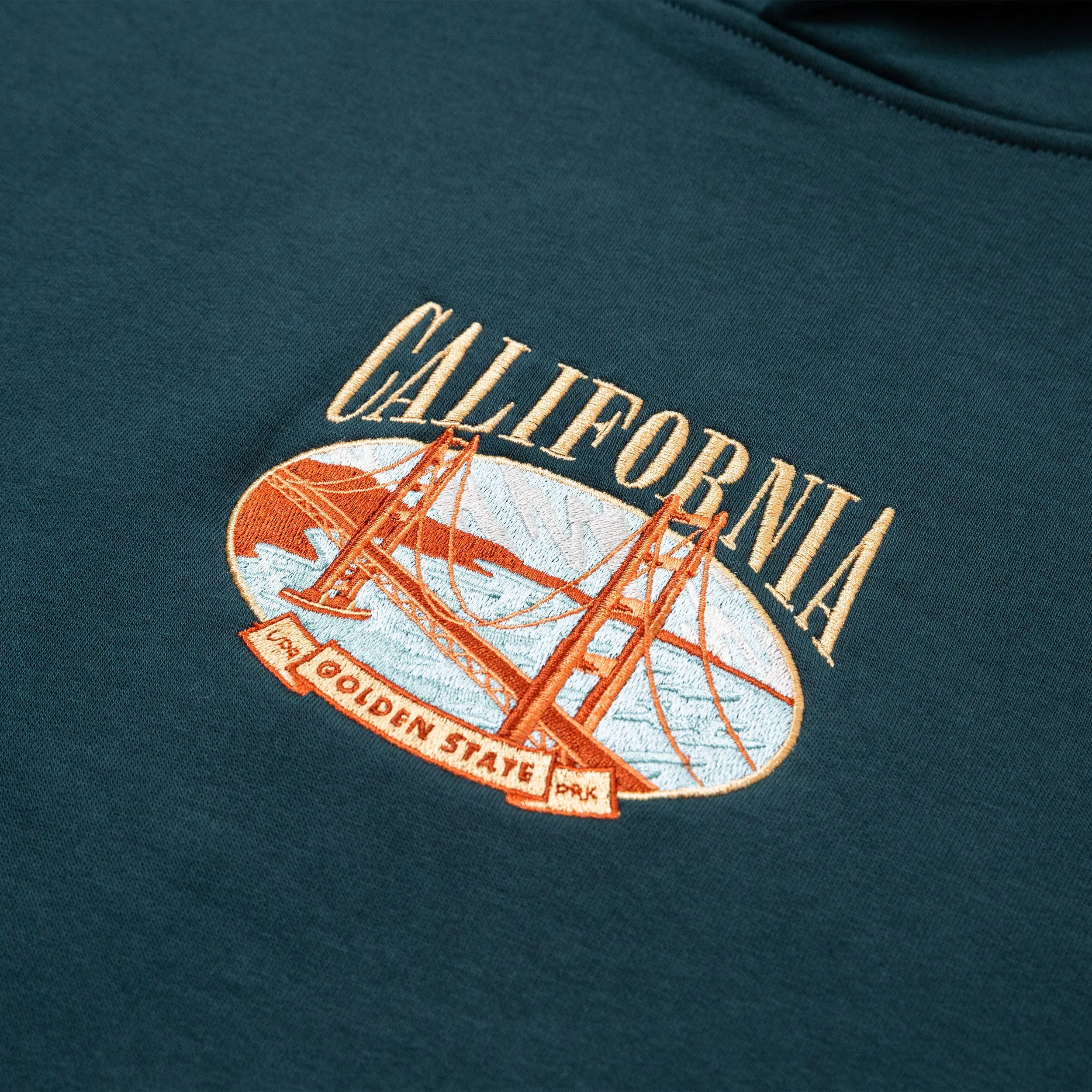 The Golden State Embroidered Relax Hoodie