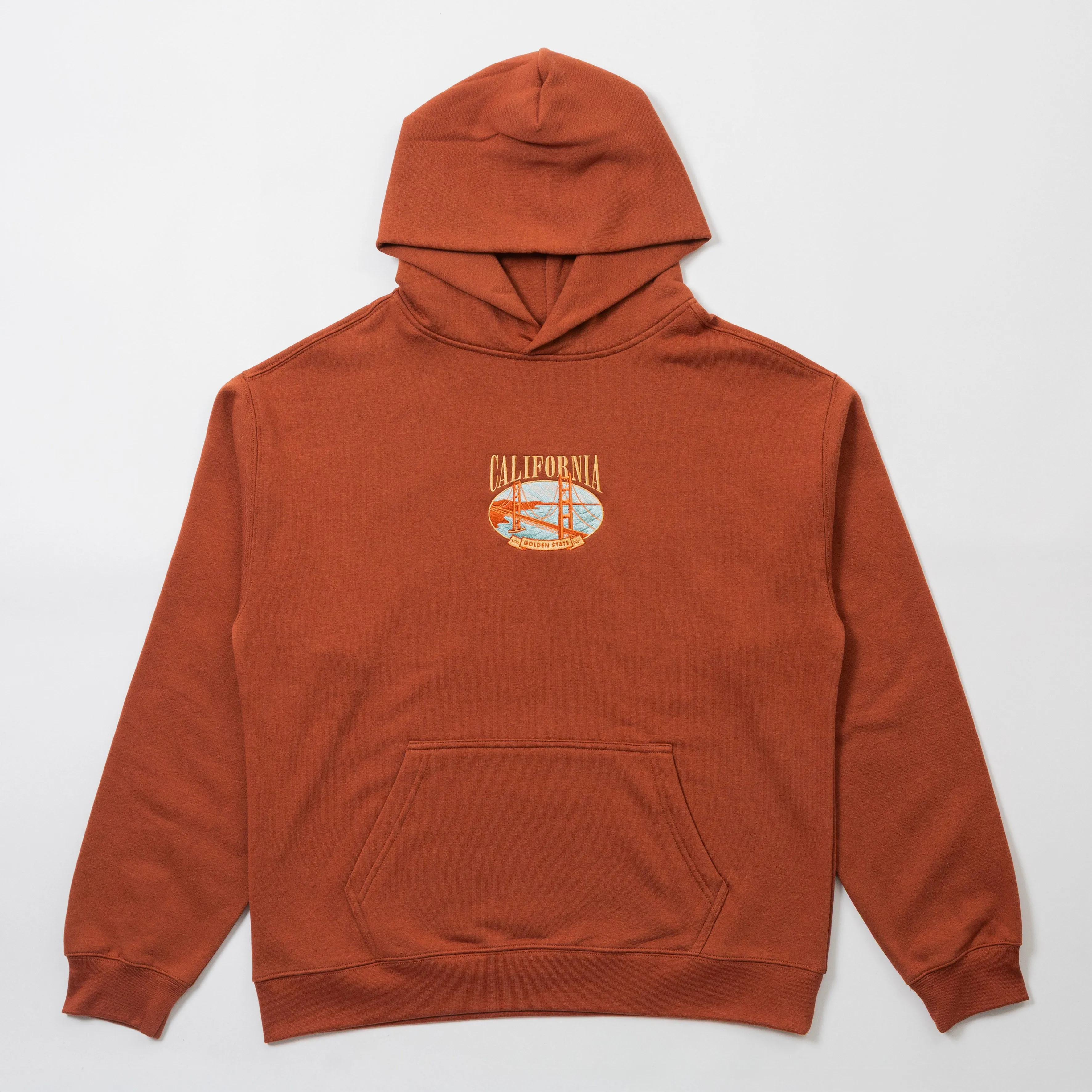 The Golden State Embroidered Relax Hoodie