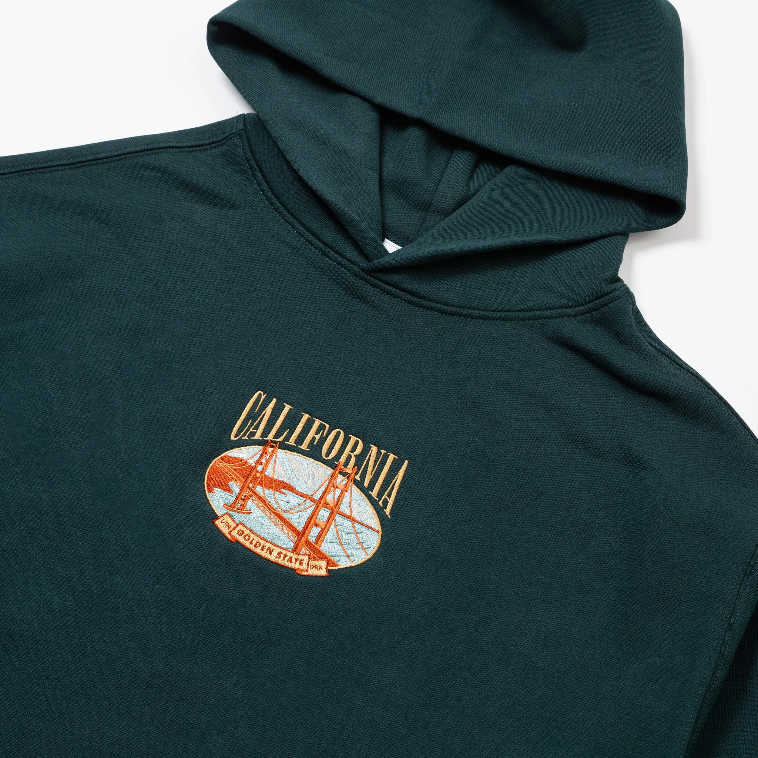 The Golden State Embroidered Relax Hoodie