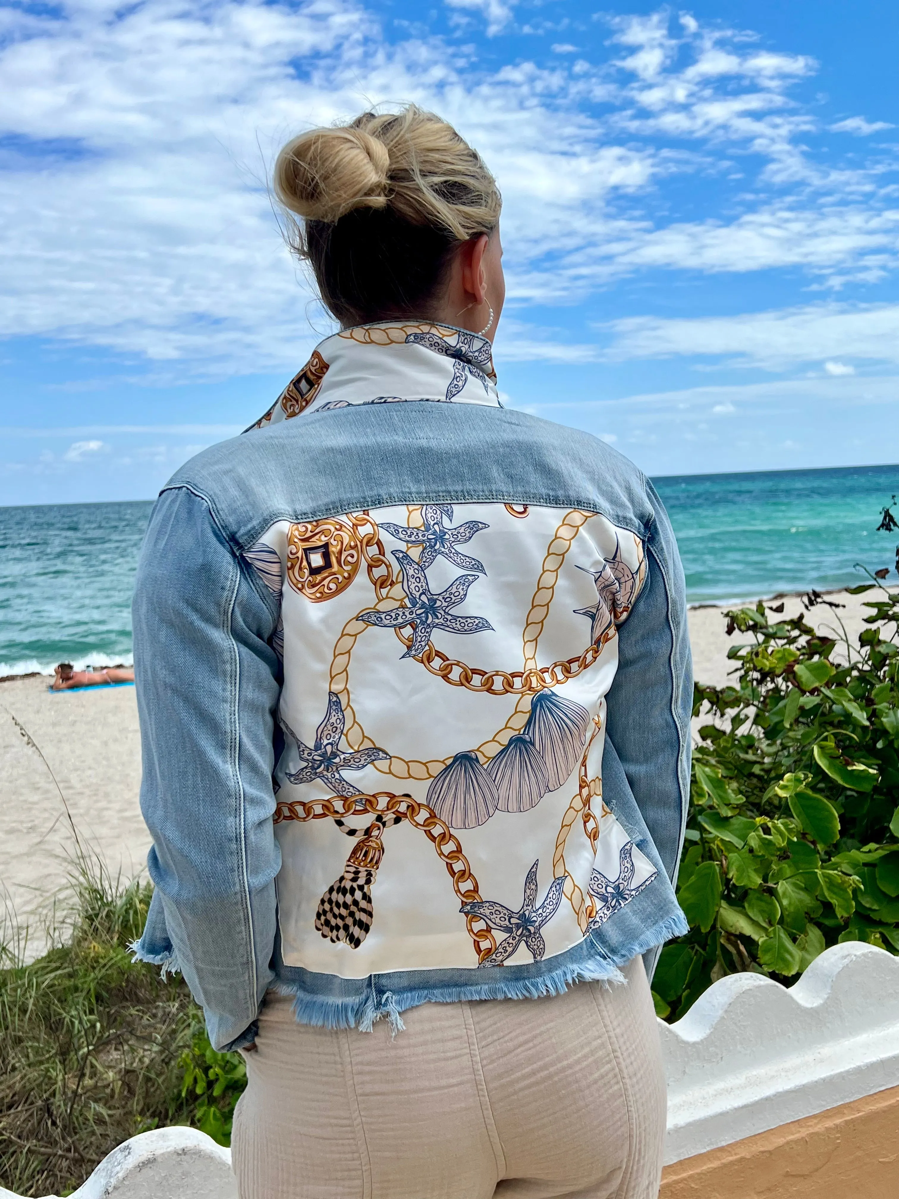 The Light Denim Jacket / Ocean Inspiration