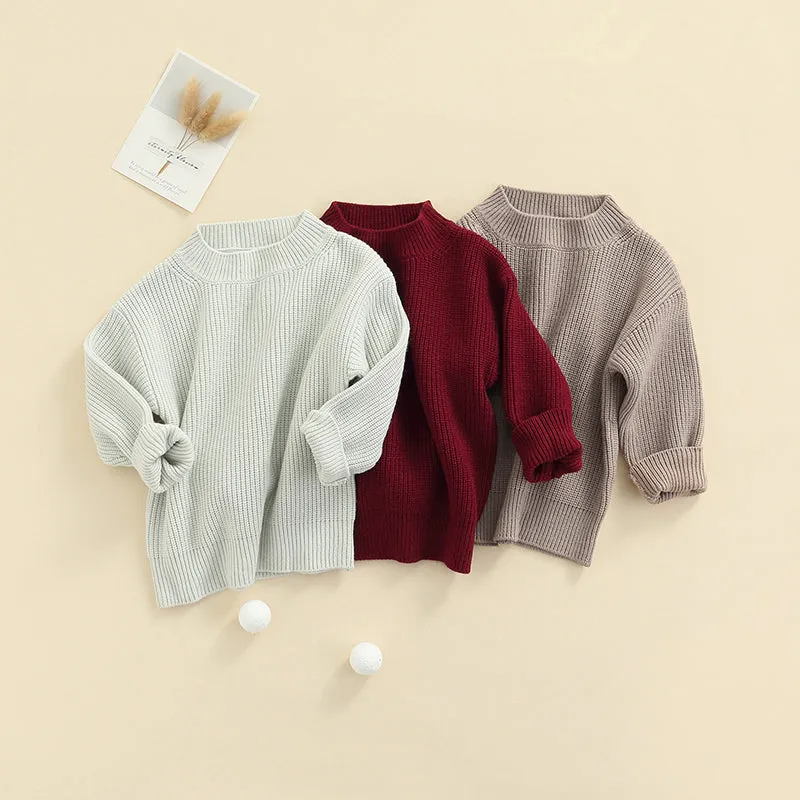 The Mahogany Chunky Knit Sweater