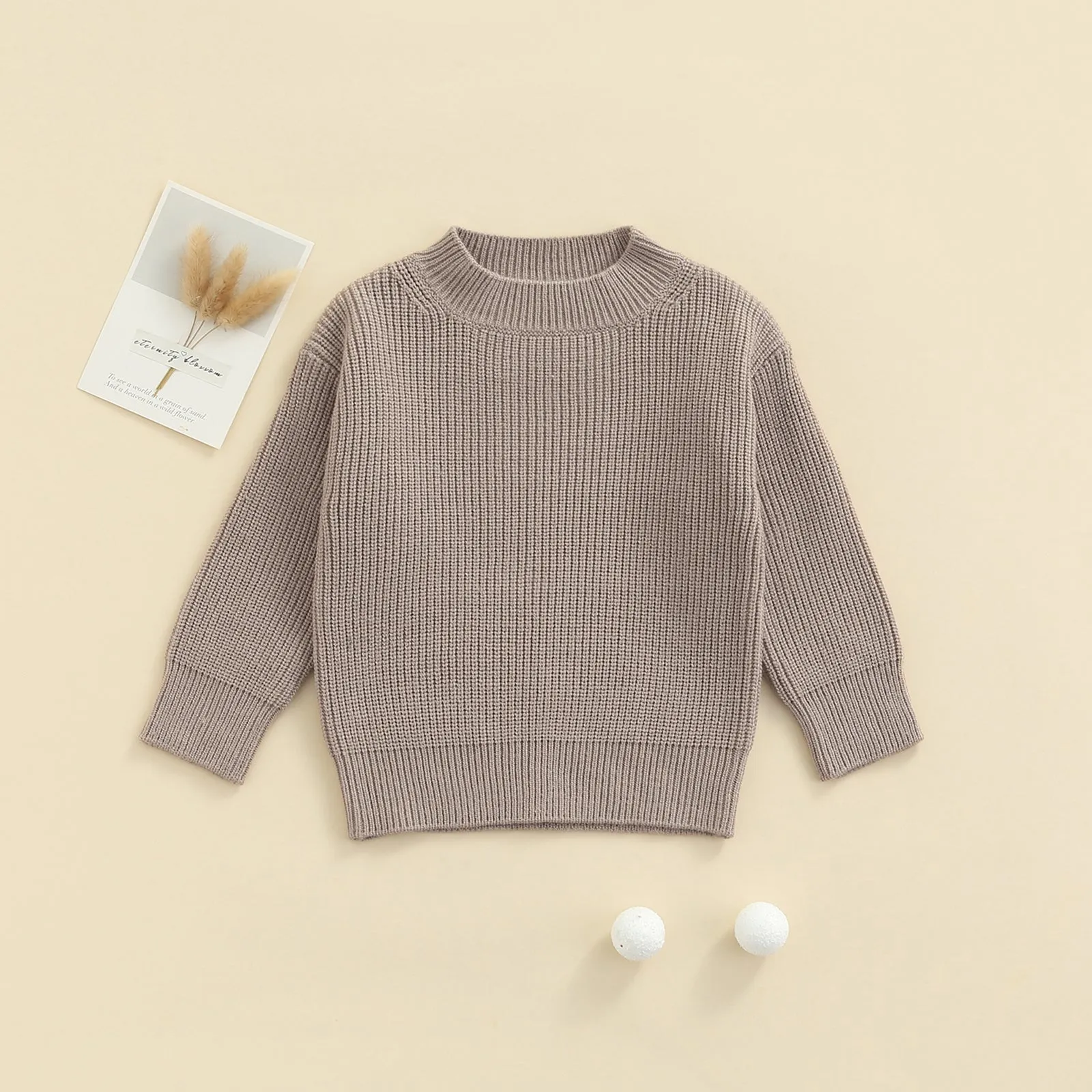The Mahogany Chunky Knit Sweater