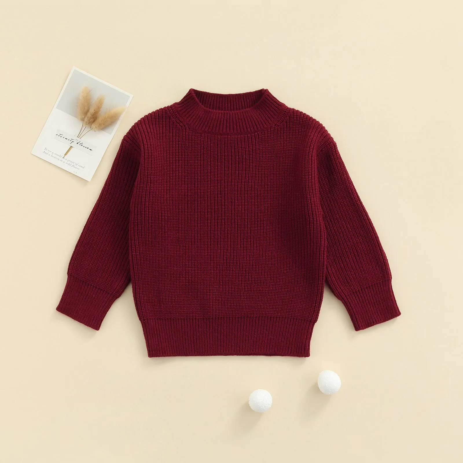 The Mahogany Chunky Knit Sweater