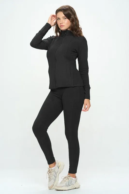 Track Jacket & Leggings Set
