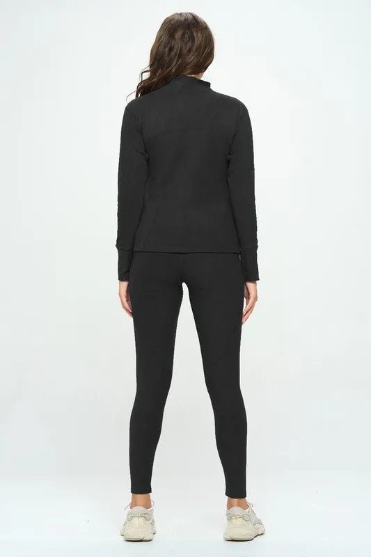 Track Jacket & Leggings Set