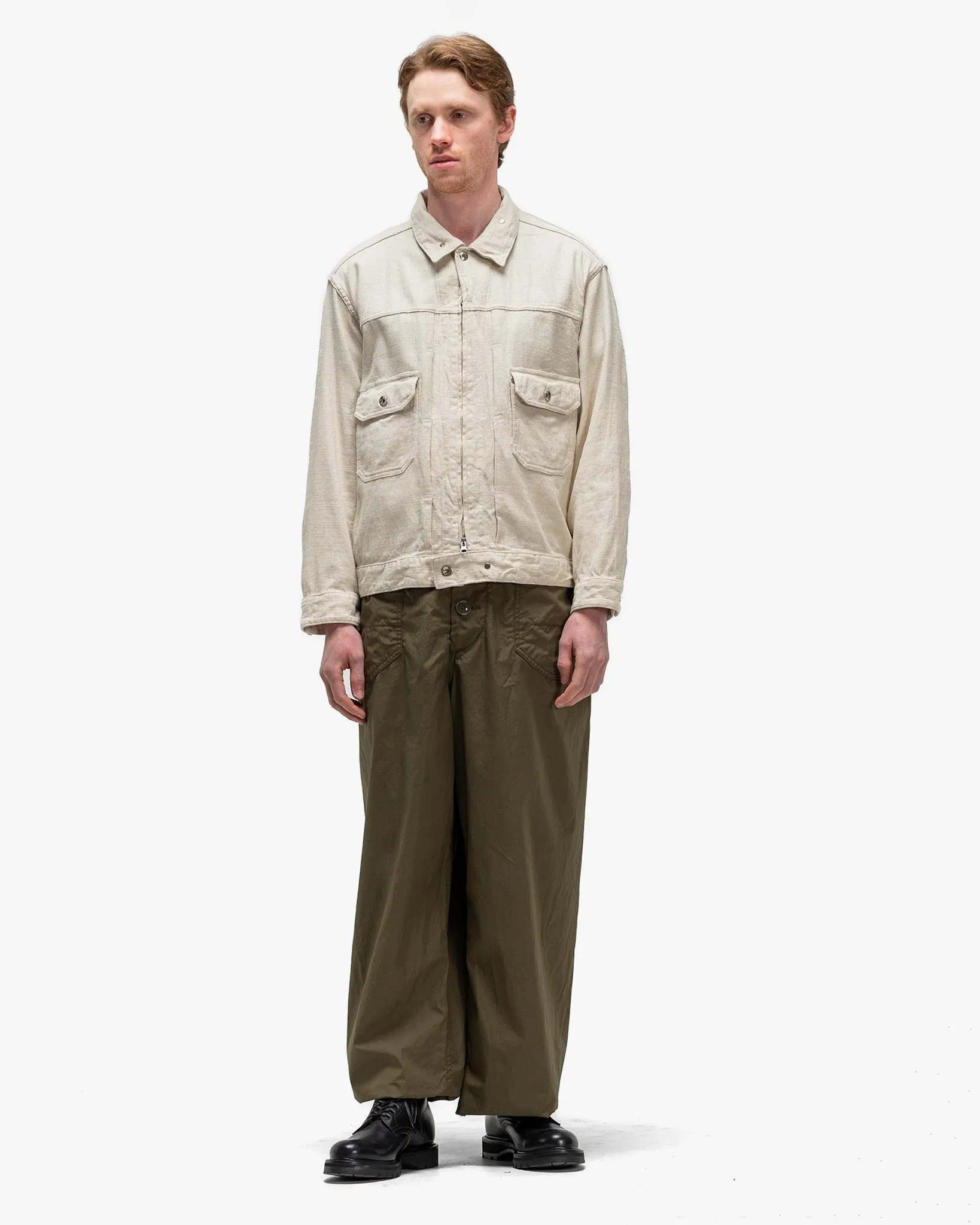 Trucker Jacket CL Java Cloth Natural