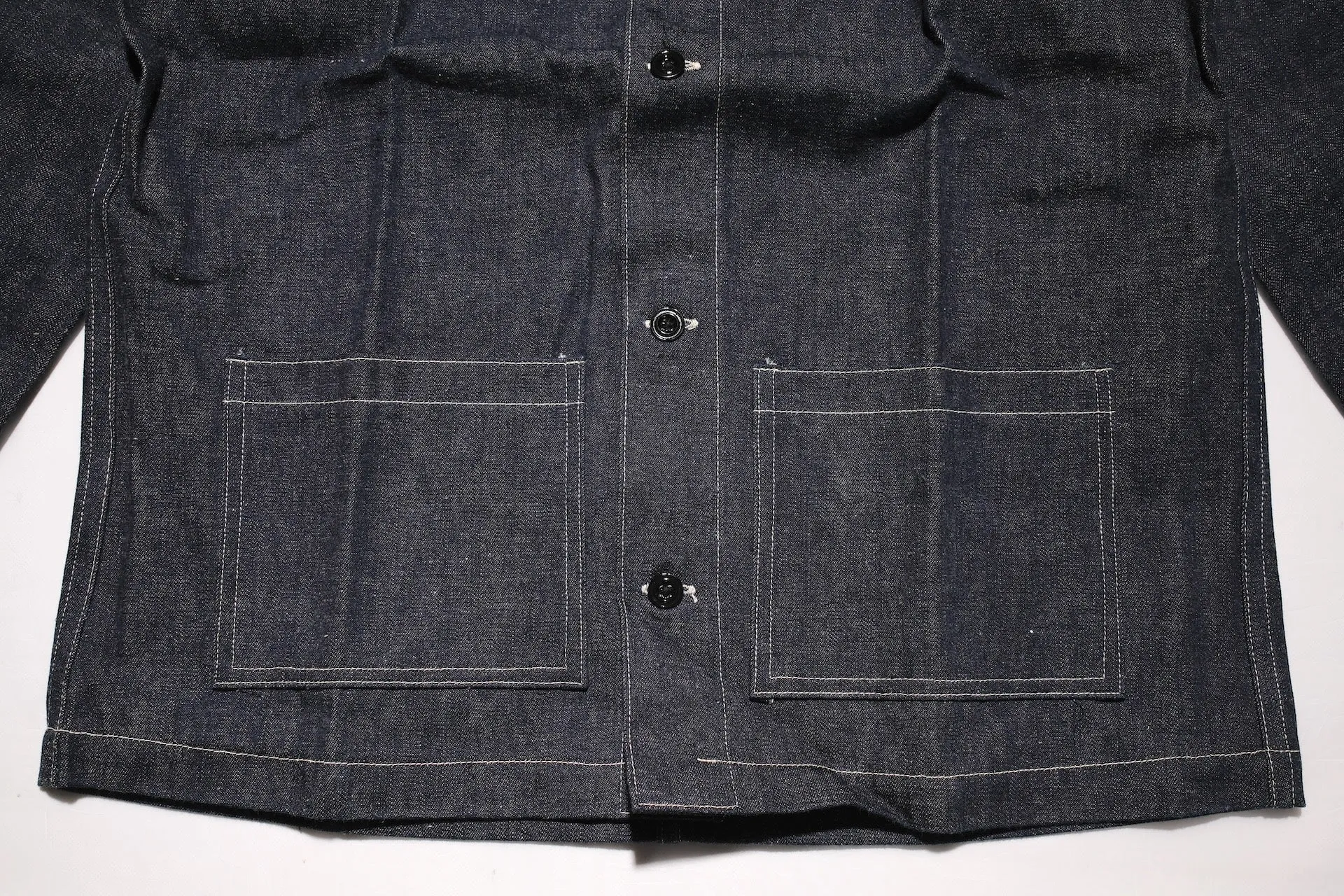 Warehouse 12oz "New Deal Programs" Indigo Dyed Denim Coverall
