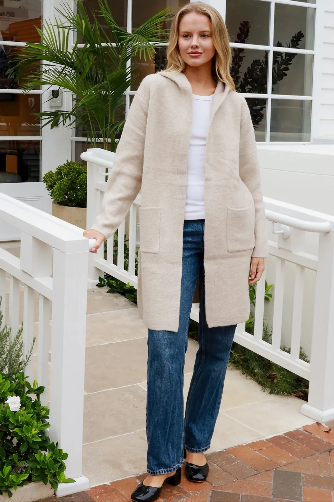 WEEKEND HOODIE KNIT JACKET