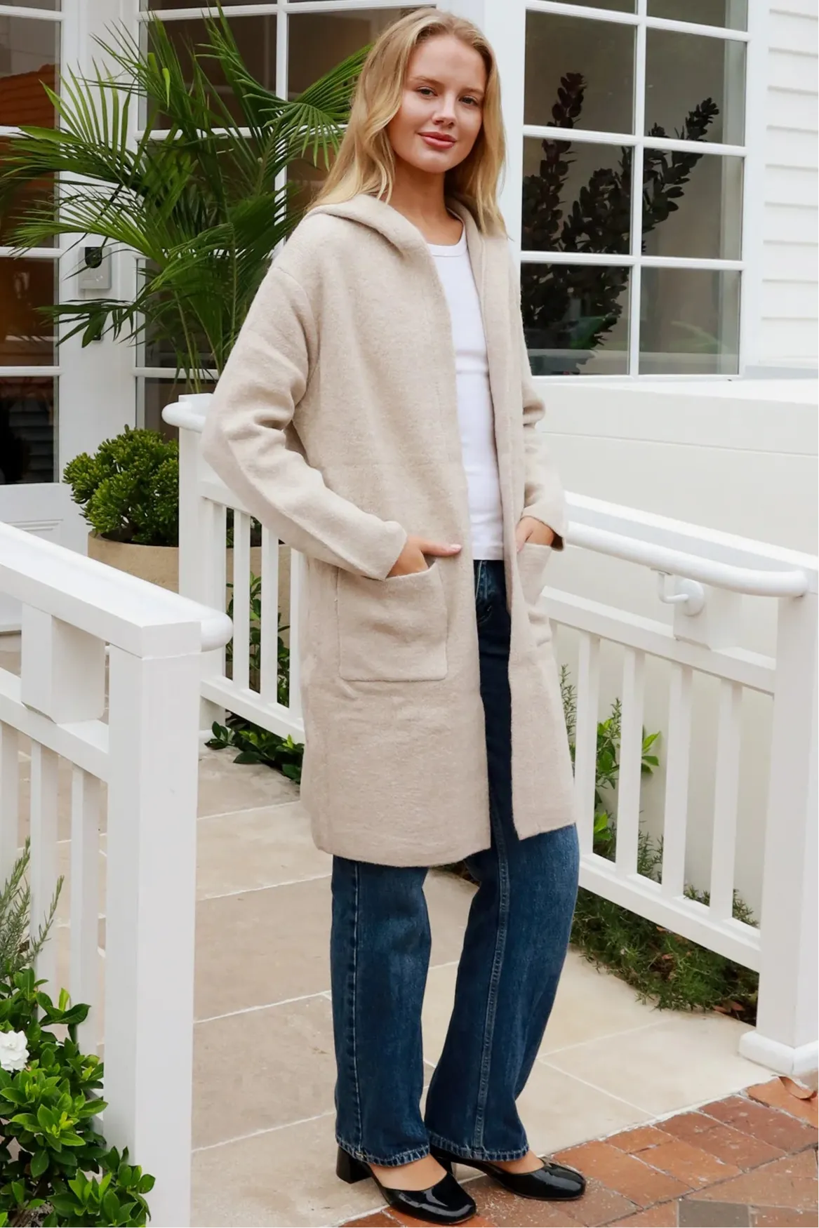 WEEKEND HOODIE KNIT JACKET