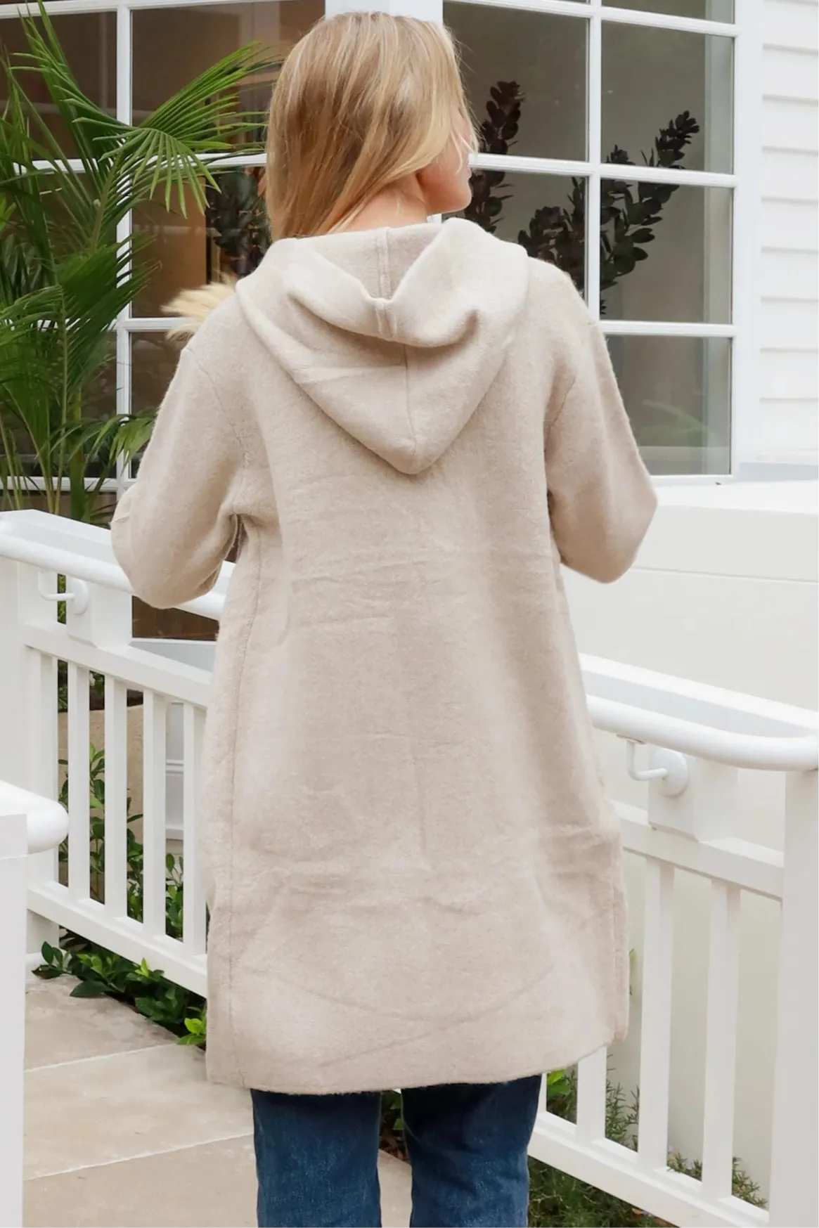 WEEKEND HOODIE KNIT JACKET