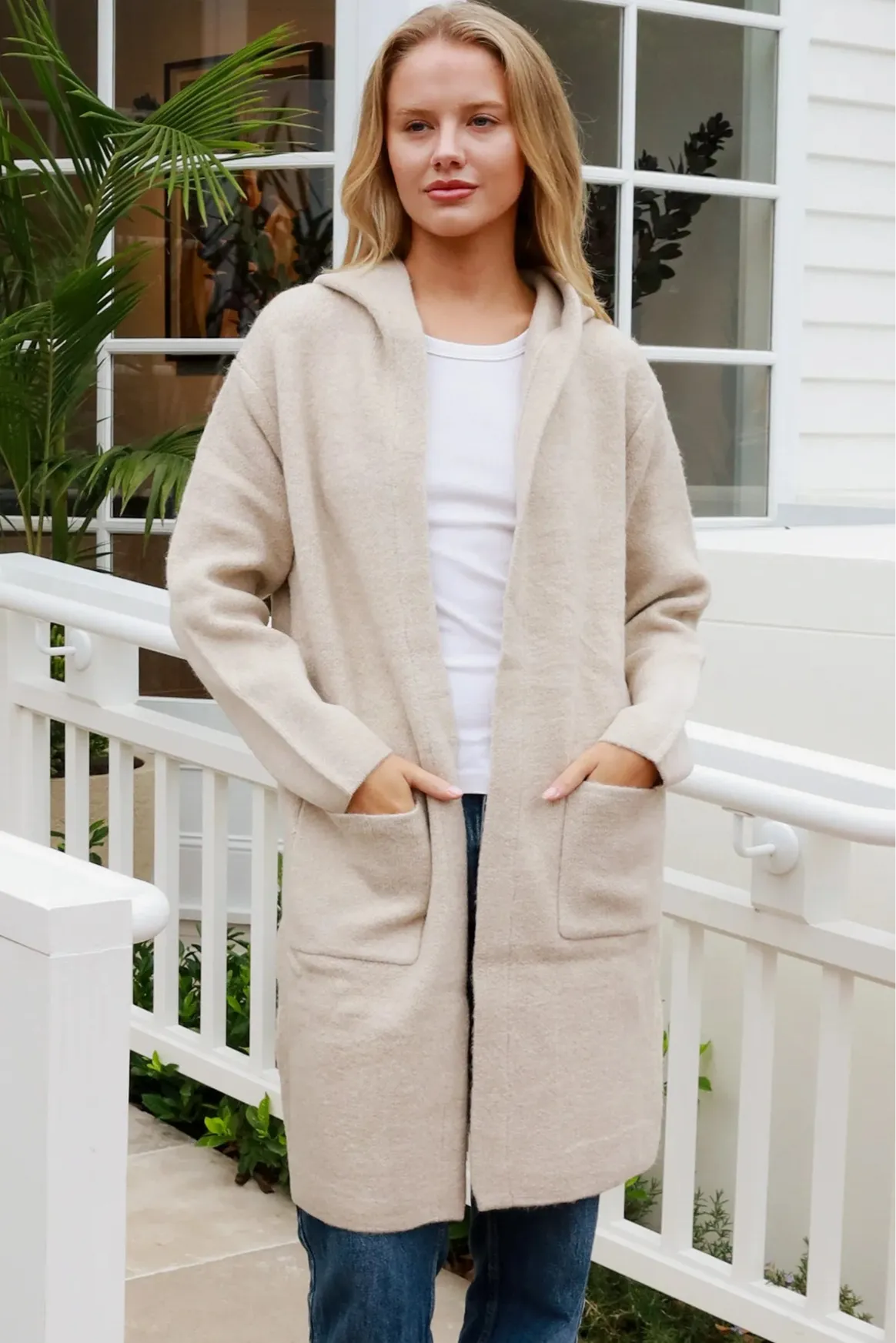WEEKEND HOODIE KNIT JACKET
