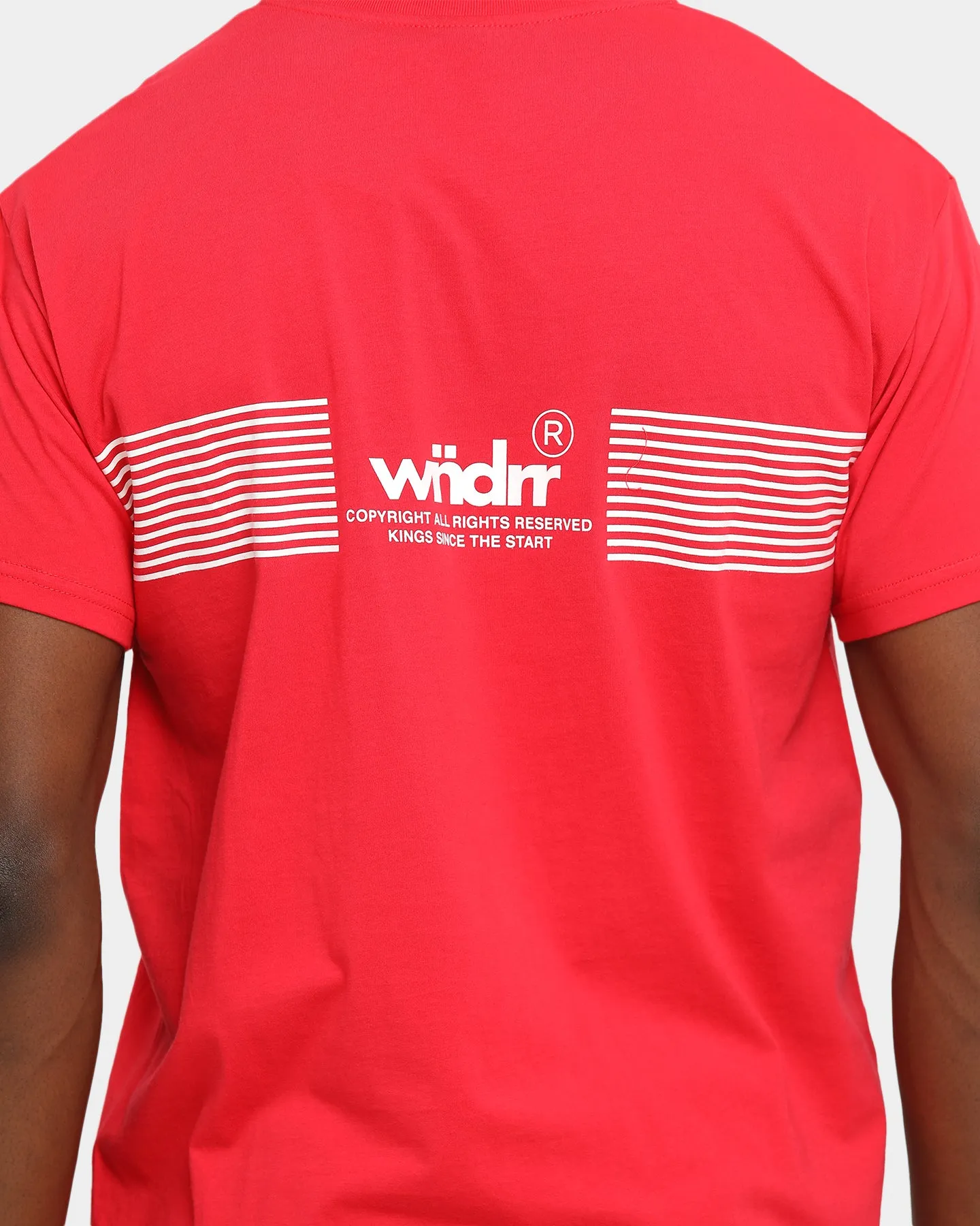 WNDRR Legacy Custom Fit T-Shirt Red