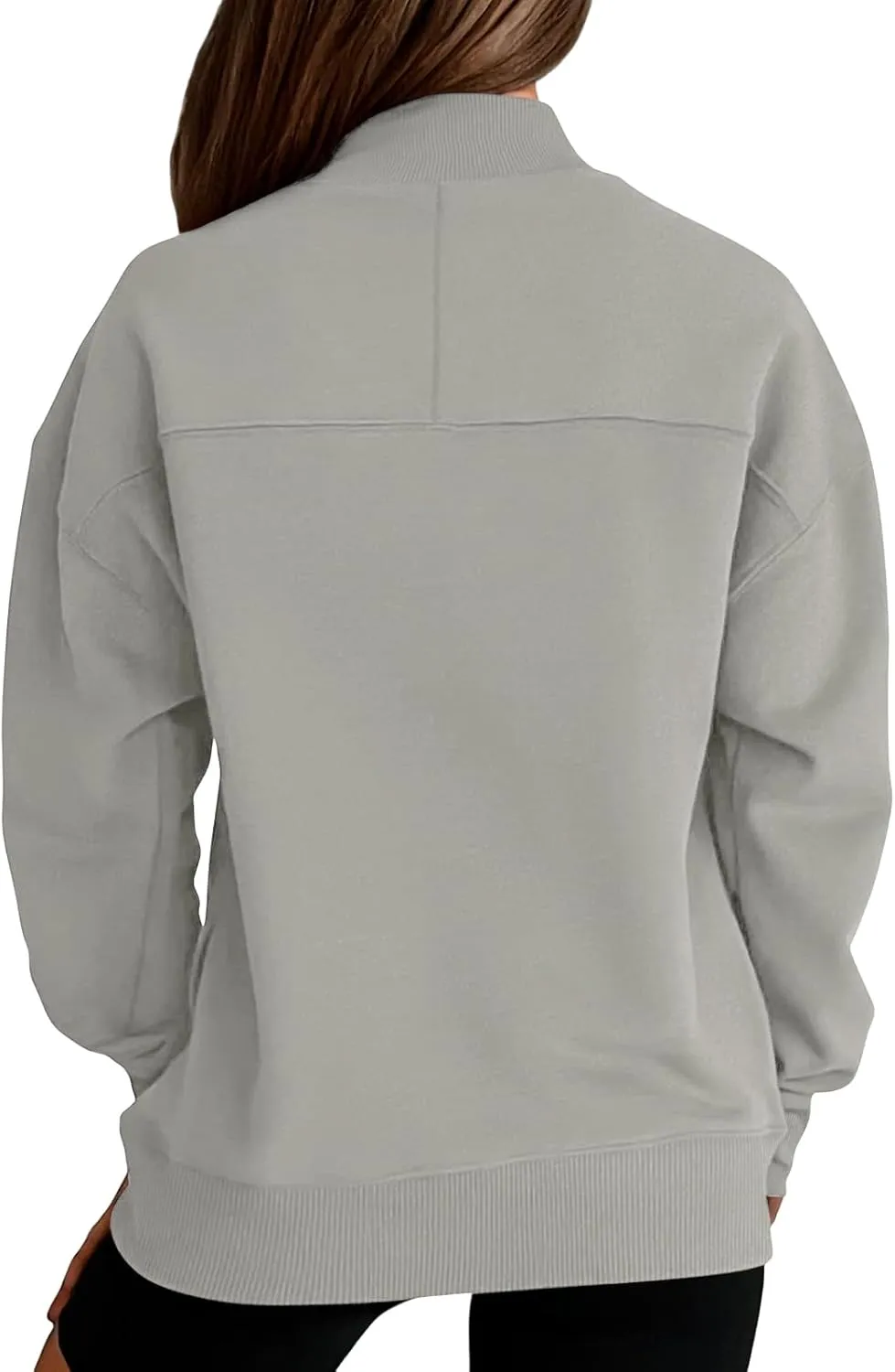 Womens Oversized Sweatshirts Turtleneck Pullover Long Sleeve Sweatshirt Casual Loose Tops Fall Fashion Outfits