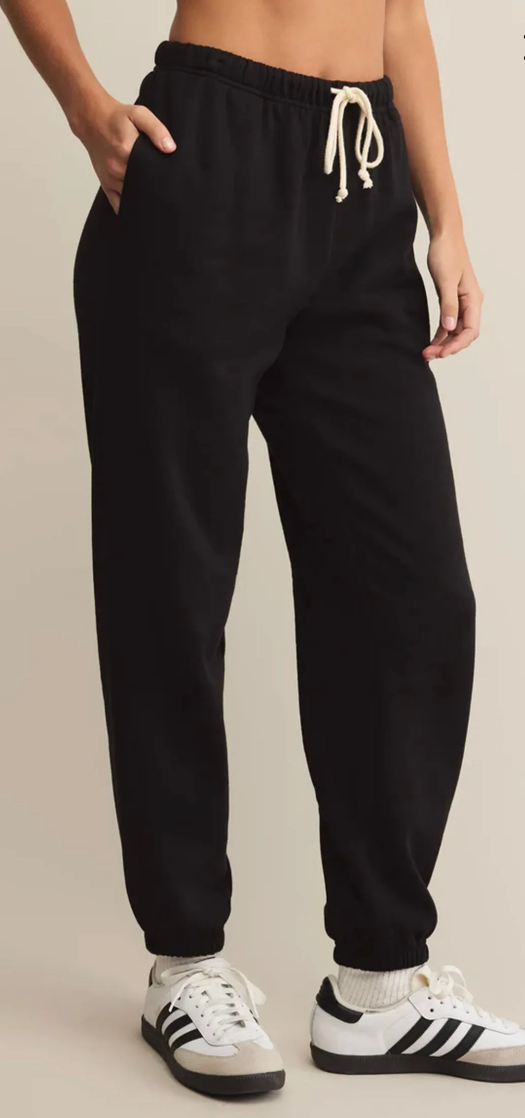 ZSupply Classic Boyfriend Jogger - Black