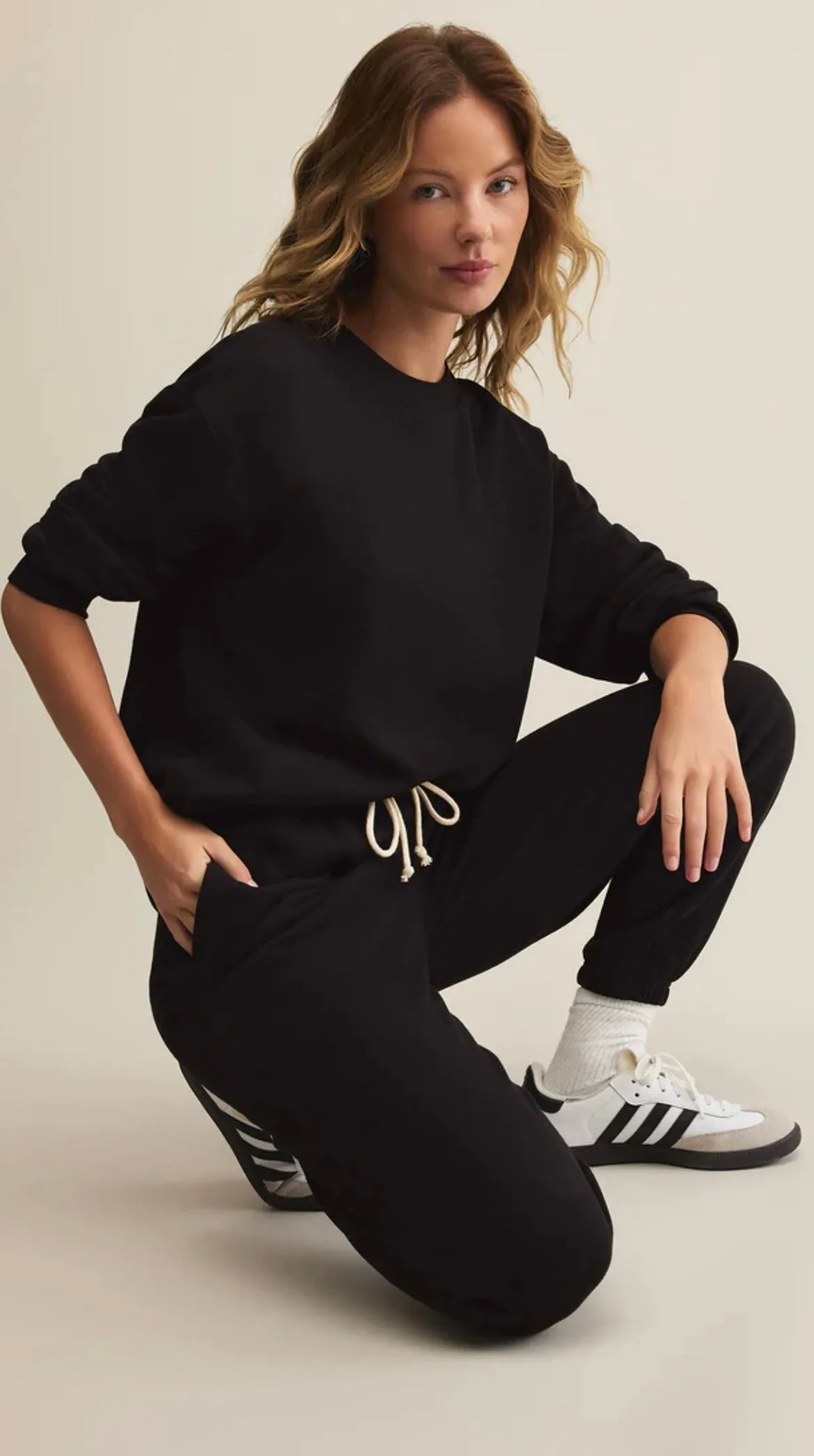 ZSupply Classic Boyfriend Jogger - Black